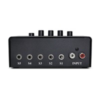GENIUS Stereo Switching Box, pro výběr zvukového výstupu až na 5 repro