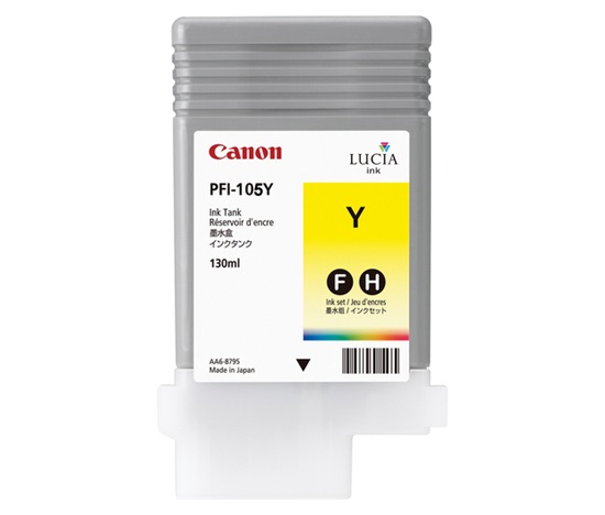 Atramentová kazeta Canon PFI-106, žltá (PG)