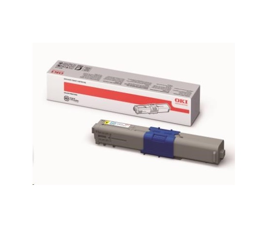 Žltý toner pre C310/330/331/510/511/530/531/MC351/352/361/362/561/562 (2 000 strán)