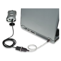 MANHATTAN prevodník USB na sériový port (USB AM / DB9M, RS232), blister