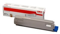 Žltý toner OKI pre C801/C821 (7 300 strán)