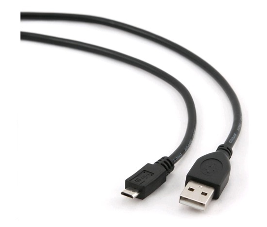 Kábel USB GEMBIRD 2.0 Kábel A-Micro B 1,8 m (čierny)
