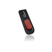 ADATA Flash Disk 32GB C008, USB 2.0 Klasická, čierna