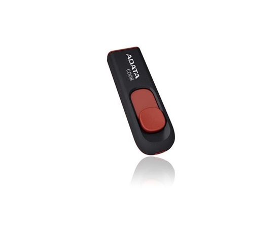 ADATA Flash Disk 32GB C008, USB 2.0 Klasická, čierna