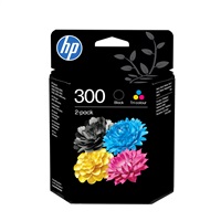 HP 300 Combo-B/CMY Ink Cart, 4 ml, CN637EE (200 / 165 pages)