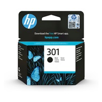 HP 301 Black Ink Cart, 3 ml, CH561EE (190 pages)