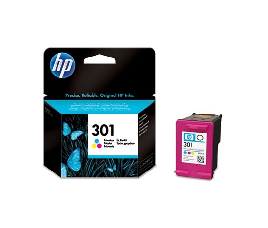 HP 301 Tri-color Ink Cart, 3 ml, CH562EE (165 pages)