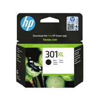 HP 301XL Black Ink Cart, 8 ml, CH563EE (480 pages)