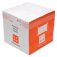 Kábel FTP LYNX Cat5E, drôt, dvojitý vonkajší PE+PVC, čierny, 305 m cievka