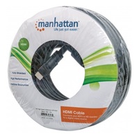 MANHATTAN kábel High Speed HDMI 4K, 3D, samec na samca, tienený, čierny, 15 m