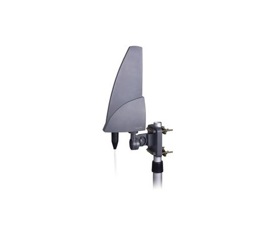 EVOLVEO Shark, aktivní venkovní anténa DAB+/DVB-T2, filtr LTE,4G,5G