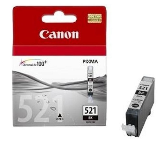 - čierna atramentová kazeta CANON CLI-521BK (CLI521BK)