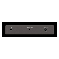 D-Link DGS-1008P 8-portový gigabitový stolový prepínač, 4 porty PoE+, rozpočet PoE 68 W