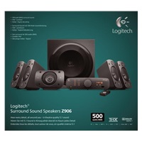 Reproduktory Logitech Z906 Domáce kino 5.1 systém priestorového zvuku