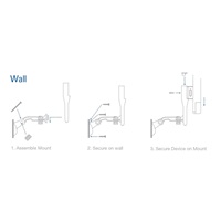 UBNT NanoStatio Mount NS-WM [držiak pre všetky typy nanostaníc na okno/stenu]