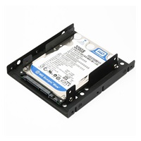 AXAGON RHD-225, kovový rám pre 2x 2.5" HDD/SSD do 3.5" poloha, montáž ventilátora