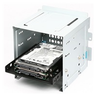 AXAGON RHD-225, kovový rám pre 2x 2.5" HDD/SSD do 3.5" poloha, montáž ventilátora