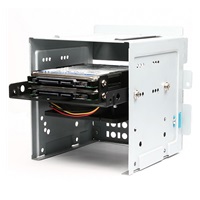 AXAGON RHD-225, kovový rám pre 2x 2.5" HDD/SSD do 3.5" poloha, montáž ventilátora