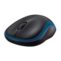 Bezdrôtová myš Logitech M185, modrá
