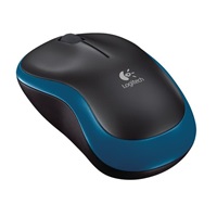 Bezdrôtová myš Logitech M185, modrá