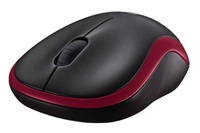 Bezdrôtová myš Logitech M185, červená