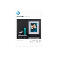 HP Premium Plus Glossy Photo Paper-20 sht/A4/210 x 297 mm, 300 g/m2, CR672A