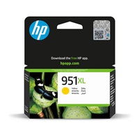 HP 951XL Yellow Ink Cart, 17 ml, CN048AE (1,500 pages)