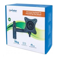 MANHATTAN LCD / TV nástenný držiak, kĺbový s ramenom (±15°/180°, 13"-30", max. 15 kg)