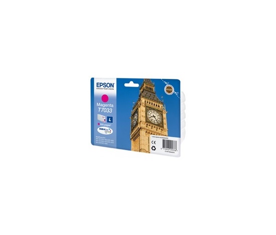 Atramentová lišta EPSON WorkForce-4000/4500 - Magenta L - 800 str. (9,6 ml)
