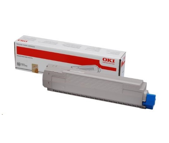 Čierny toner OKI pre MC851/861<>br> <b>Kapacita:</b> 7 000 str. pri 5 % pokrytí.