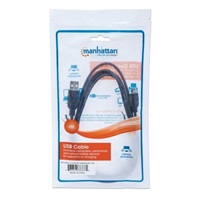 MANHATTAN USB kábel 2.0 Kábel A-mini B 1,8 m