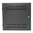 Nástenný vertikálny rack 19" 2U+4U, hĺbka 15 cm, čierny
