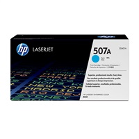 HP 507A Cyan LJ Toner Cart, CE401A (6,000 pages)