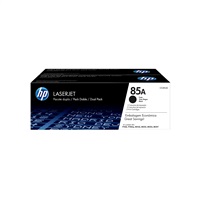 HP 85A Black 2-pack LJ Toner Cart, CE285AD (1,600 / 1,600 pages)
