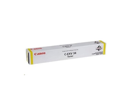 Canon toner C-EXV 34 žltý (IR Advance C2020/2025/2030/2220/2225/2230