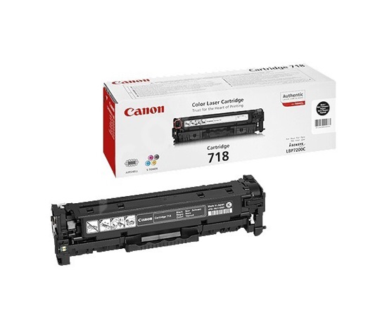 Canon LASER TONER čierny CRG-718 BK VP (2PK) 6 800 strán*