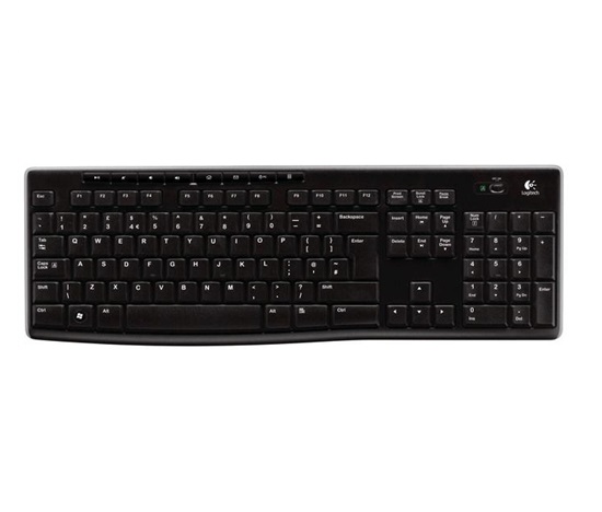 Logitech Wireless Keyboard Unifying K270, CZ/SK