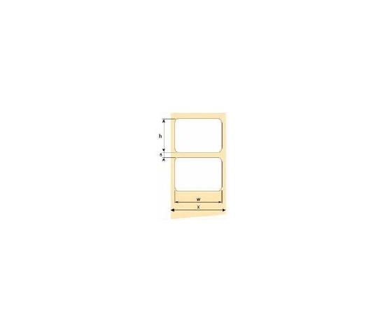 Termoetikety OEM 100 mm x 150 mm, cena za 500 ks, bez BPA