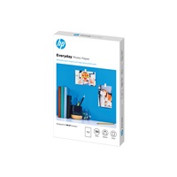 HP Everyday Glossy Photo Paper-100 sht/10 x 15 cm, 200 g/m2, CR757A