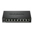 D-Link DES-108 8-portový 10/100 stolný prepínač s kovovým puzdrom