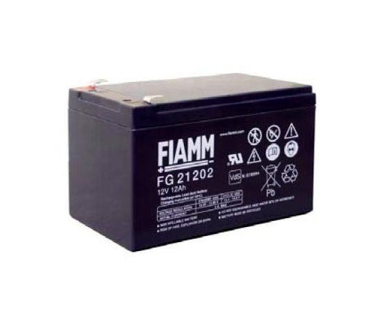 Batéria - Fiamm FG21202 (12V/12,0Ah - Faston 250), životnosť 5 rokov