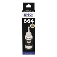 Čierny atrament EPSON T6641 Nádobka s čiernym atramentom 70 ml pre L100/L200/L550/L1300/L355/365