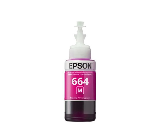 Atramentová tyčinka EPSON T6643 Purpurový atrament 70 ml pre L100/L200/L550/L1300/L355/365