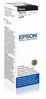 Čierny atrament EPSON T6731 Čierna nádobka s atramentom 70 ml pre L800/L1800