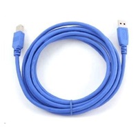 Kábel USB GEMBIRD 3.0 Kábel A-B 3 m (modrý)