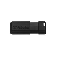 VERBATIM Flash Disk 64GB USB 2.0 Store ‘n‘ Go PinStripe, čierna