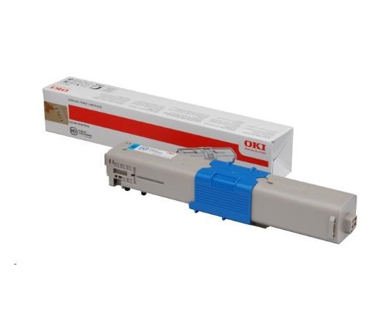 OKI Cyan toner pre C301/C321/MC332/MC342/MC342w (1 500 strán)