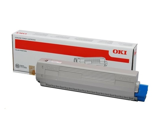Čierny toner OKI pre C822 (7 000 strán)