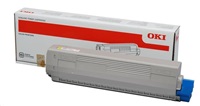 Žltý toner OKI pre C822 (7 300 strán)