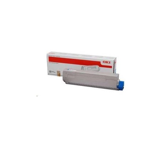 Azurový toner OKI pre C831/841 (10 000 strán)